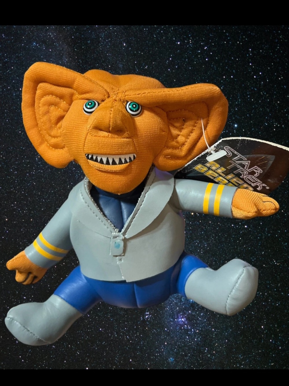 Star Trek  1998 Alien Bean Bags FERENGI  Collectible Series 1 NWT 239 Of 50,000
